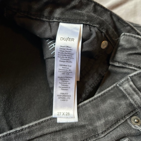 DU/ER Women's Performance Denim Girlfriend Jeans - Picture 9 of 14